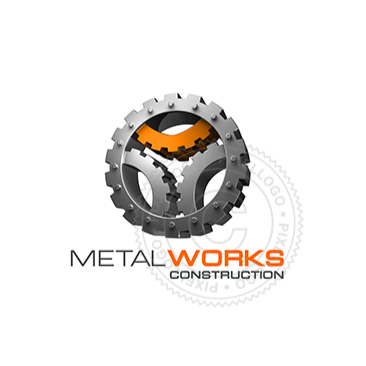Gear 3D Logo - Construction logo Maker