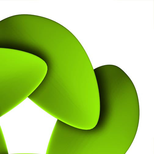 Natural Green 3D In Psd Format - Pixellogo