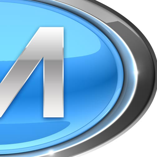 Letter "M" Emblem 3D - Pixellogo