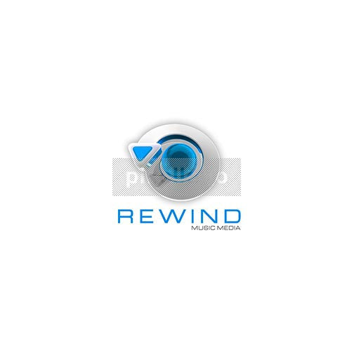 Rewind Music Media 3D - Pixellogo