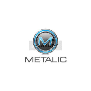 Letter "M" Metallic 3D - Pixellogo