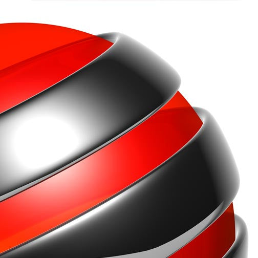 Red Globe Communications 3D - Pixellogo