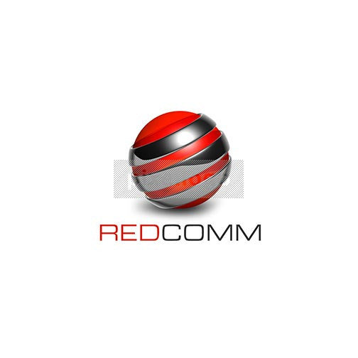 Red Globe Communications 3D - Pixellogo