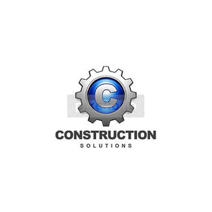 Construction Solutions 3D Gear - Pixellogo