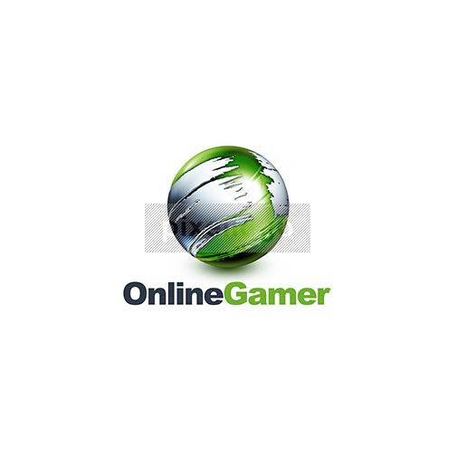 Online Gamer 3D Green Globe - Pixellogo