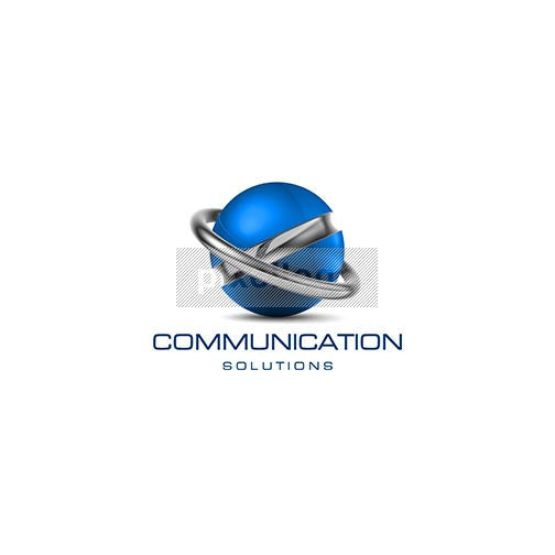Communication Solutions 3D - Pixellogo
