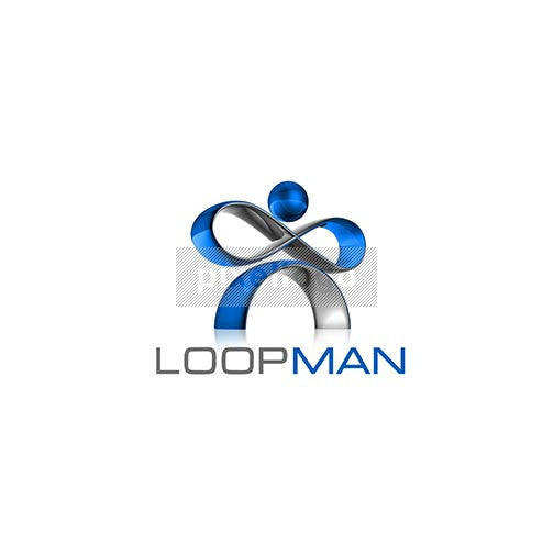 Loopman 3D Fitness - Pixellogo