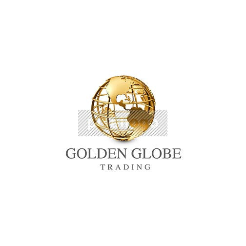 Golden Globe Trading 3D - Pixellogo