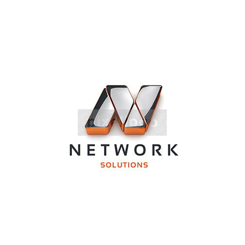 Network 3D - Pixellogo