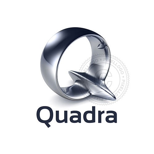 Tech Company Logos - Q 3D Logo