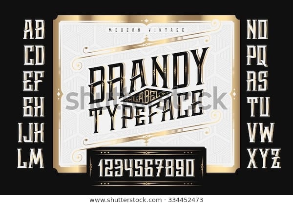 Brandy-Label Free Font - Pixellogo