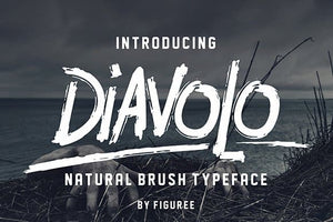 Diavolo Free Font - Pixellogo