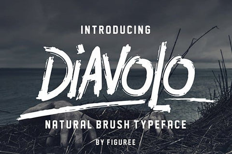 Diavolo Free Font - Pixellogo