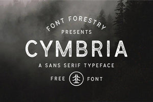 Cymbria Free Font Family - Pixellogo