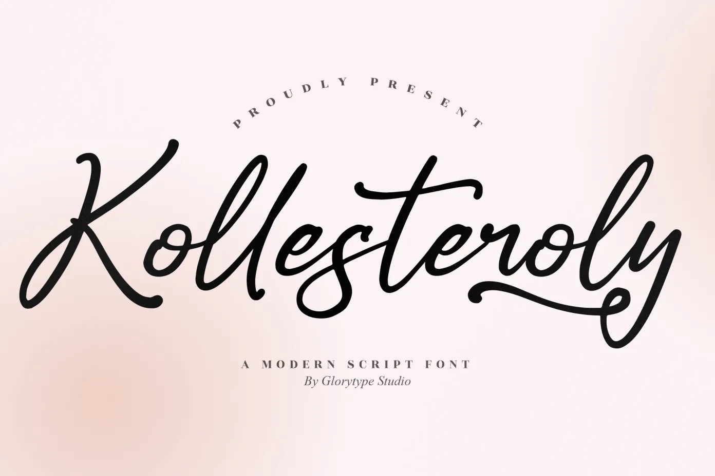 Kollesteroly Free font - Pixellogo