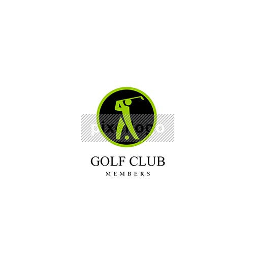 Golf Club - Pixellogo
