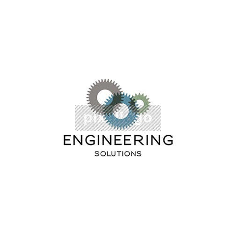 Gears Logo - Pixellogo