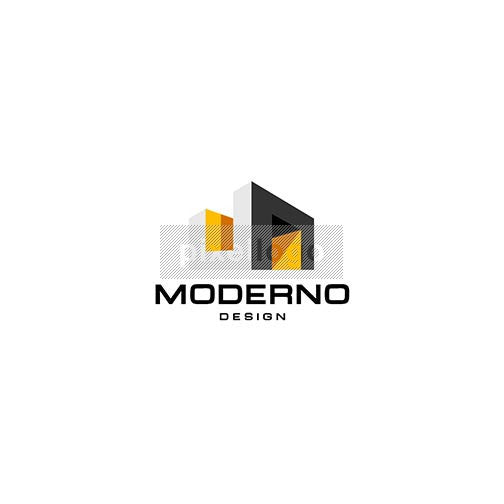 Modern Home Design - Pixellogo