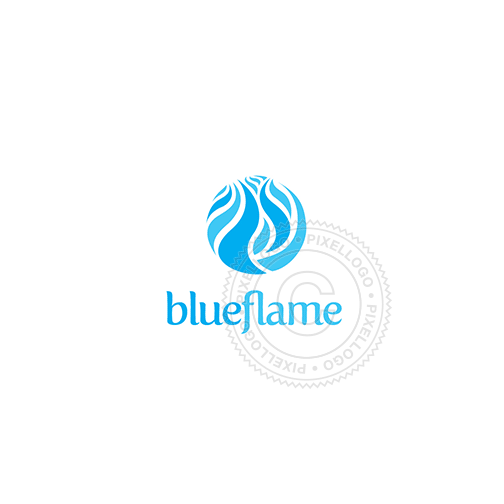 Blue Flame Resort - Pixellogo