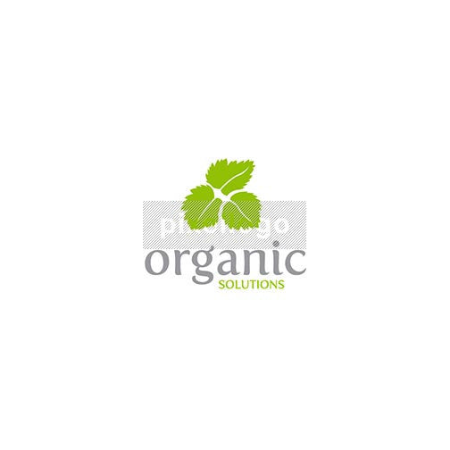 Green Leaves Organic Shop - Pixellogo