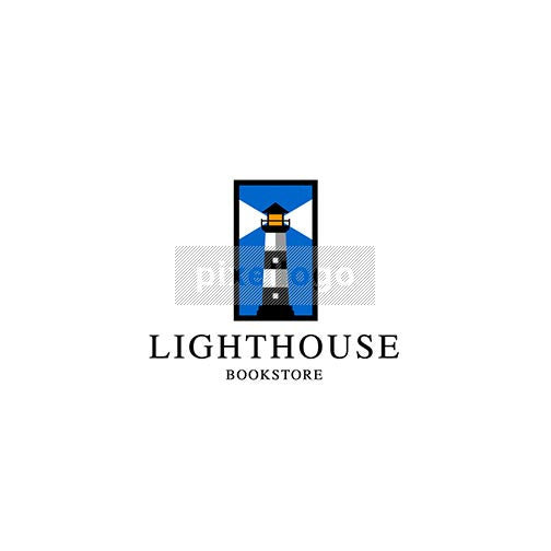 Lighthouse Bookstore - Pixellogo