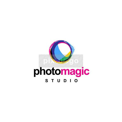 Photography Lens - Pixellogo