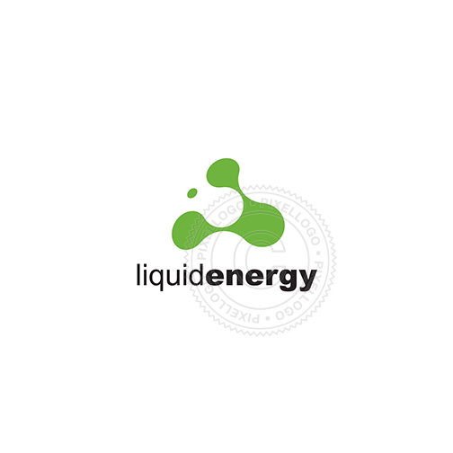 Liquid Energy - Pixellogo