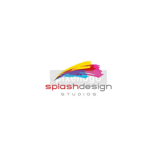 Paint Splash Design Studio - Pixellogo