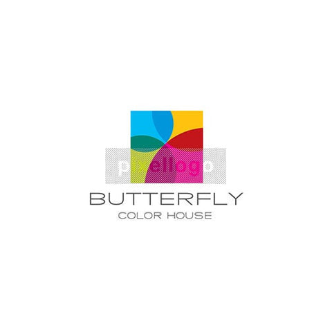 Paint Shop Butterfly - Pixellogo