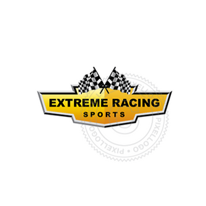 Racing Team Logo - yellow emblem