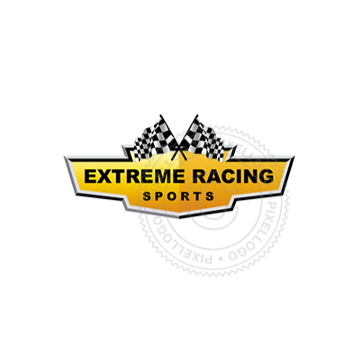 Racing Team Logo - yellow emblem