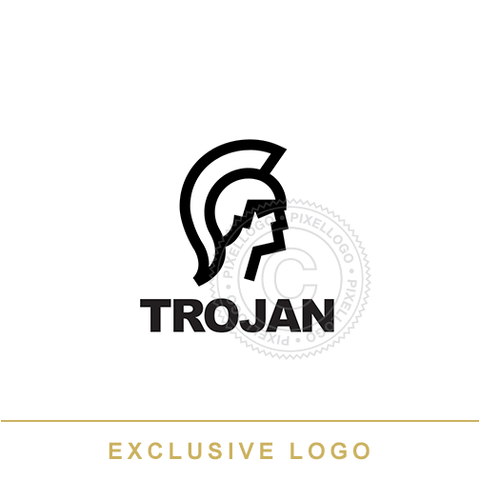 Trojan Soldier Logo