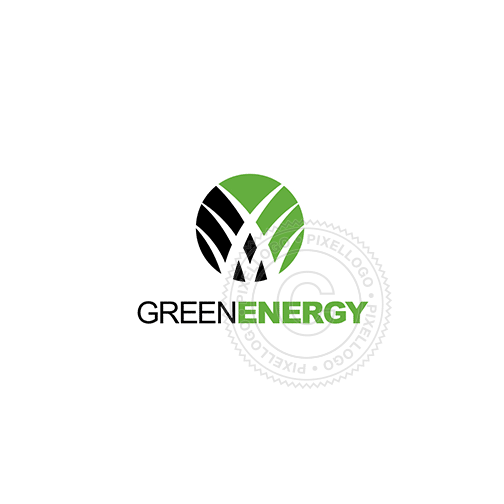 Green Energy - Pixellogo