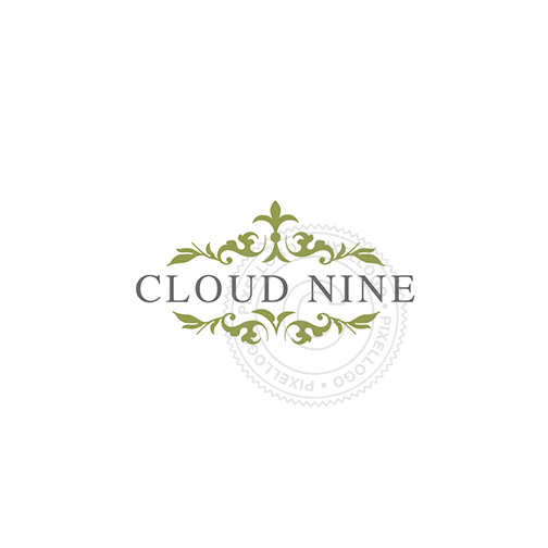 Coud Nine floral Logo - Pixellogo