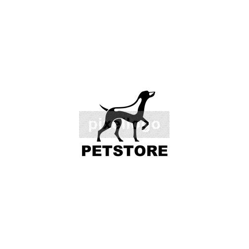 Pet Store Logo Template - Pixellogo