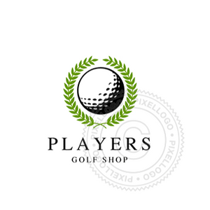 Golf Tournament logo - Golf Ball Logo - Pixellogo