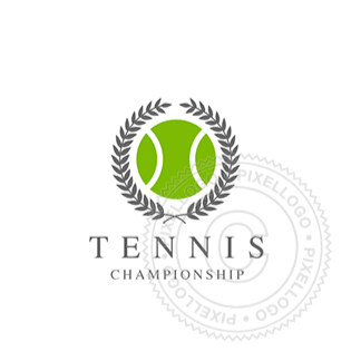 Tennis Match Logo - Tennis Ball | Pixellogo