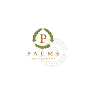 Green Palms - Pixellogo