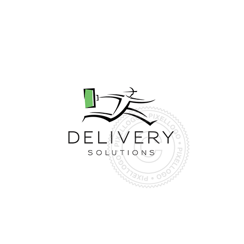 Free Delivery Service Logo - Pixellogo