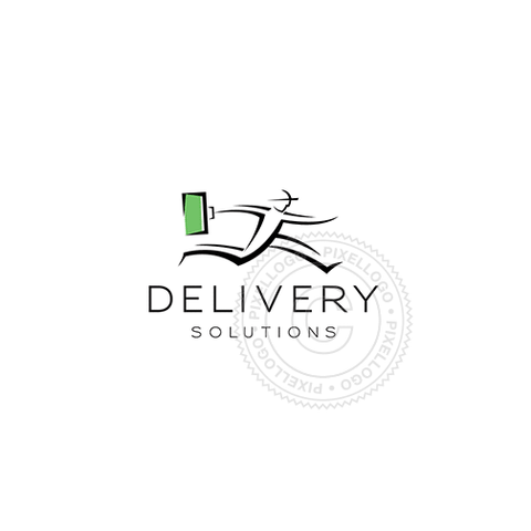 Free Delivery Service Logo - Pixellogo