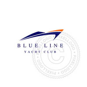Yacht Logo - Speed Boat - Pixellogo