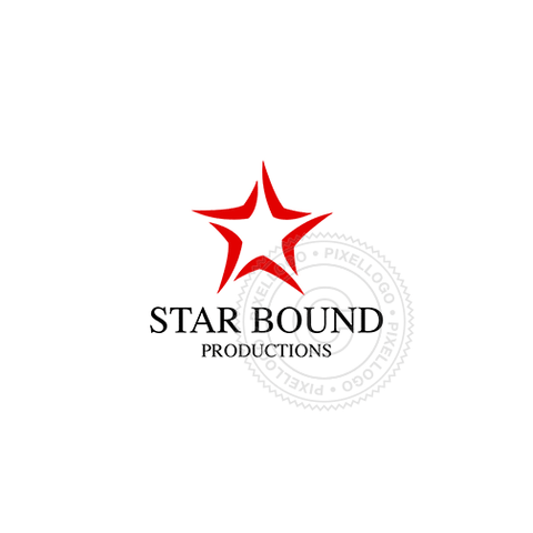Red Star Productions - Pixellogo