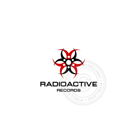 Free Radioactive Logo - Pixellogo