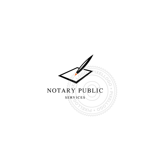 Notary Public Logo Design - Pixellogo