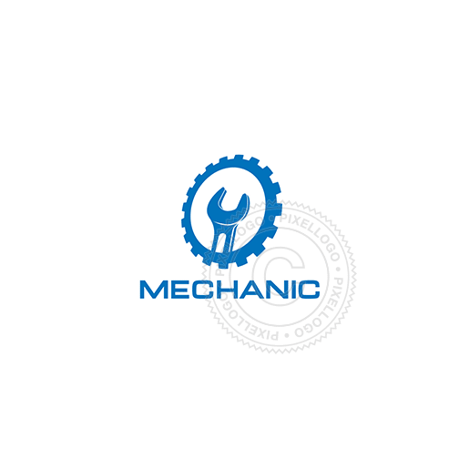 Mechanic logo - Pixellogo