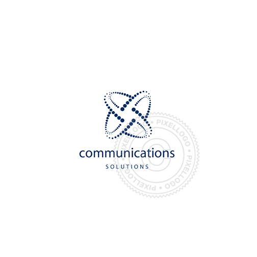 Satellite Communication - Pixellogo