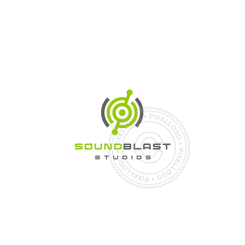 Sound Blast - Pixellogo