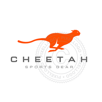 Cheetah logo - Cat Logo - cougar logo