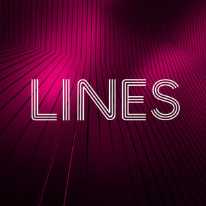 Lines free font - Pixellogo
