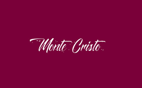 Monte Cristo free font - Pixellogo
